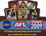 AFL Team 2009 Football Cards
