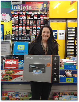 Printer Winner Sandra Scanlon