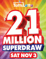 $21 Million TattsLotto Superdraw